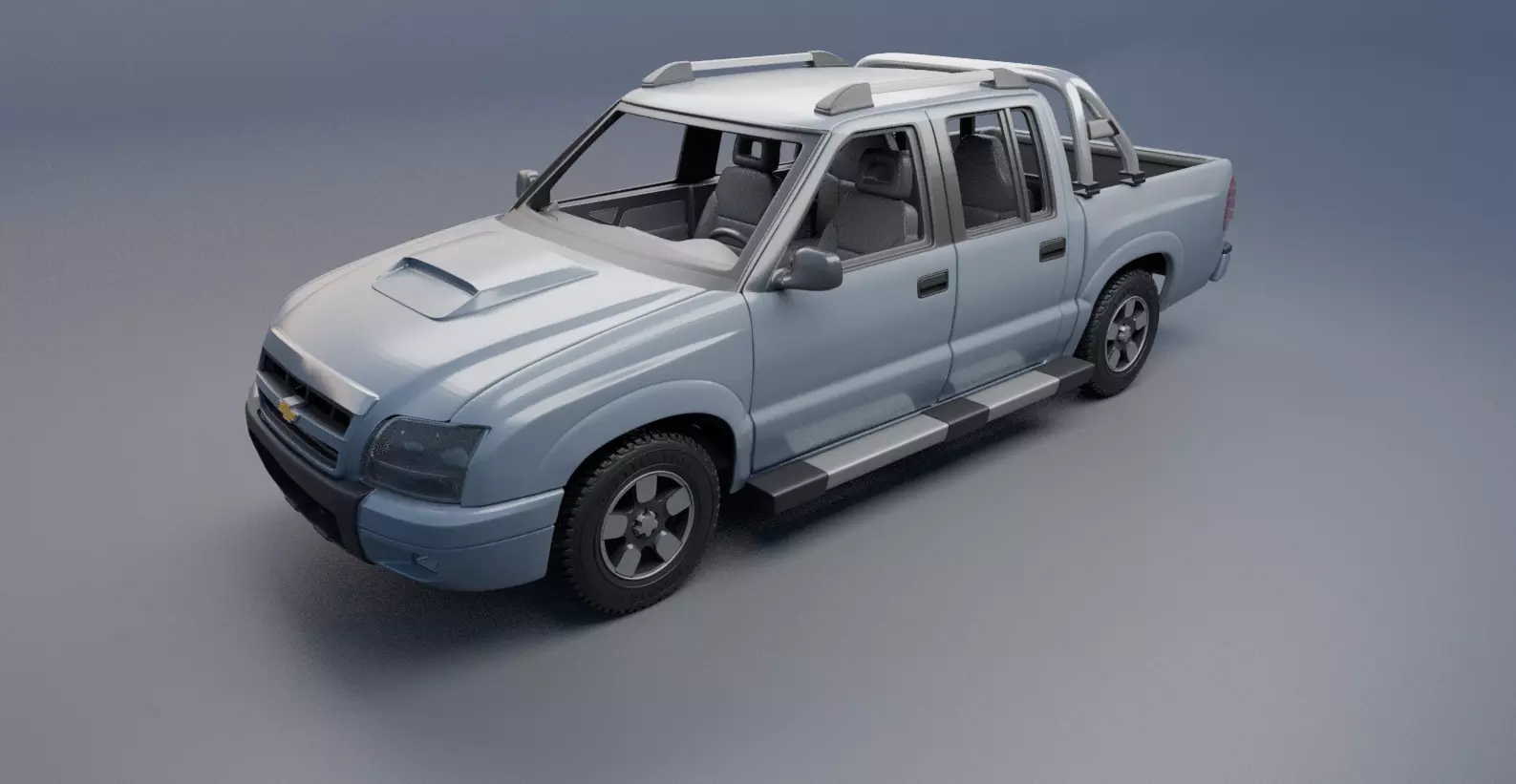 Chevrolet S10 Executive - 2009 3D print model