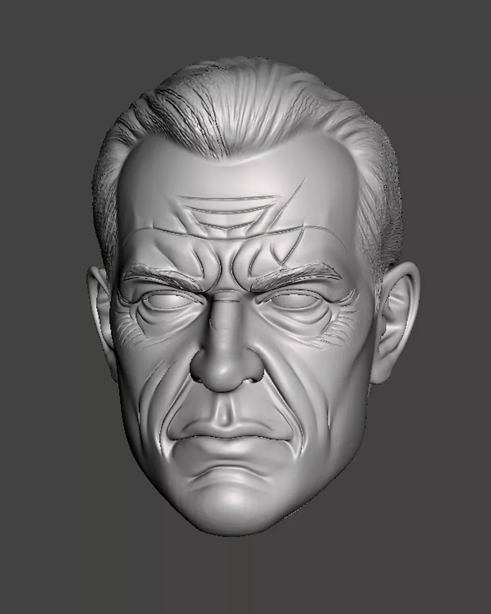 Sal Maroni headsculpt head sculpt 3D print model