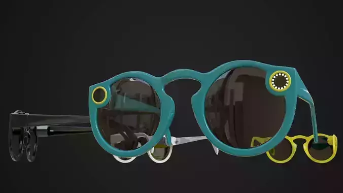 Snapchat Spectacles 3d model 3D model