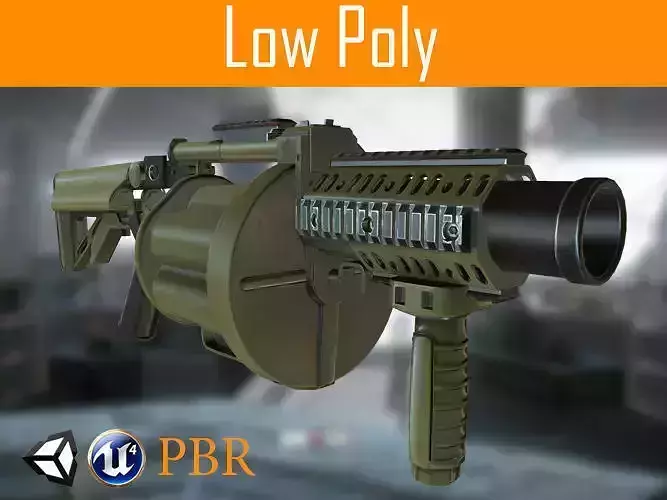 Grenade-gun PBR grenade launcher