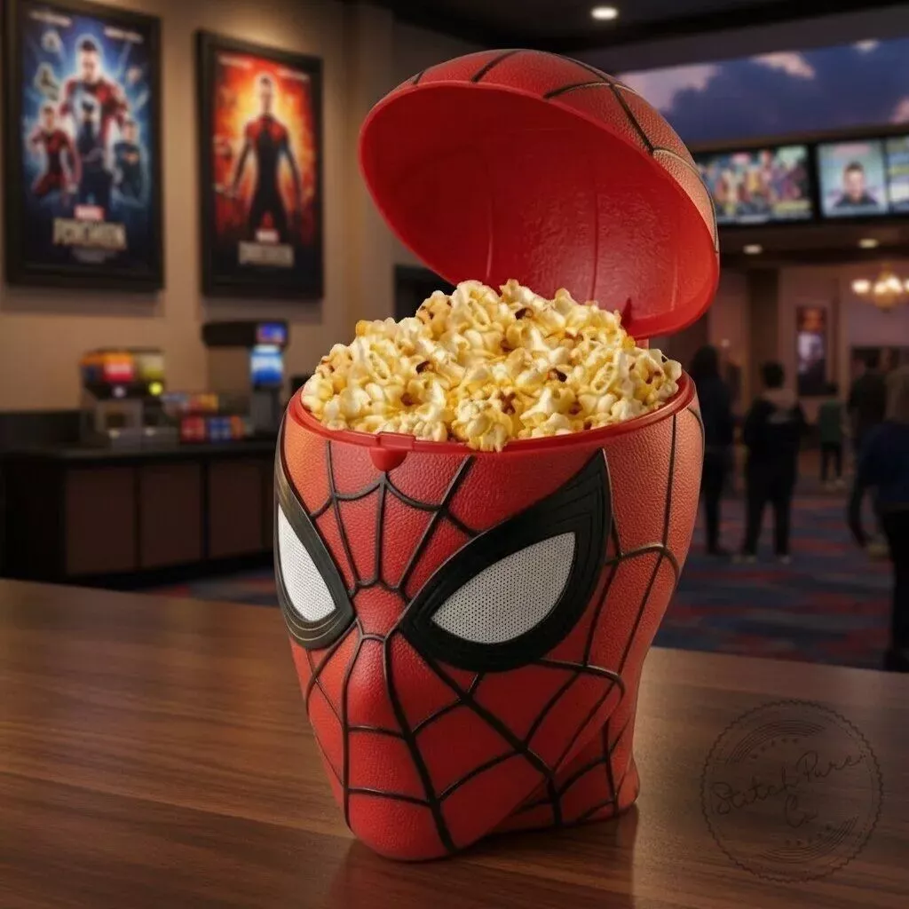 Spider-Man Popcorn Container 3D Print Model 3D print model