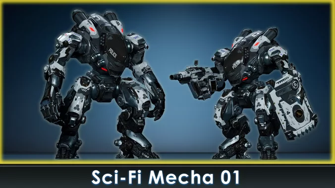 Sci-Fi Mecha - 01