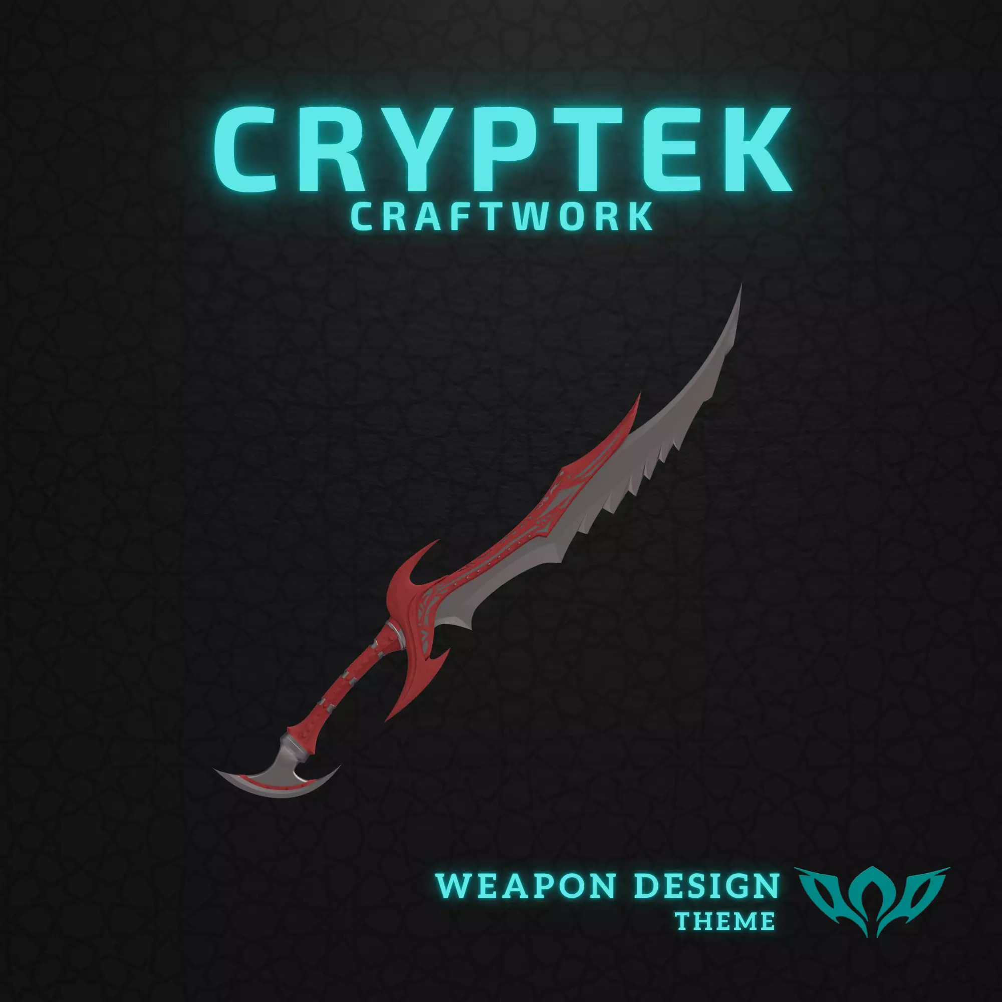 05 Daedric Sword Skyrim - 3D Print 3D print model