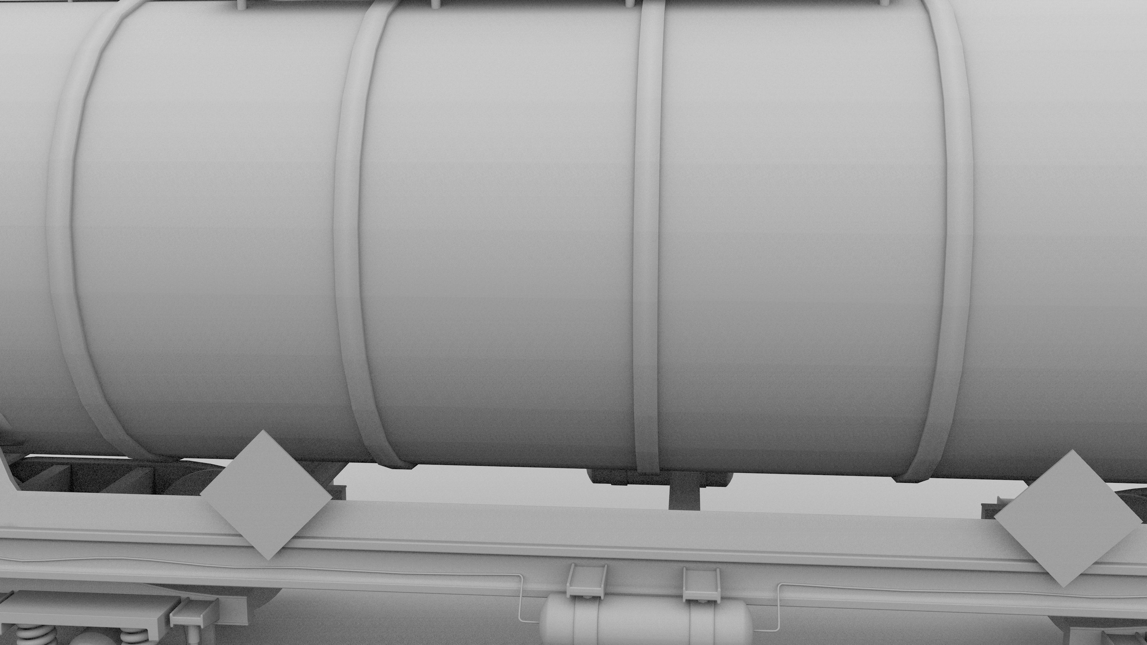 Train tanker car 3D model_25