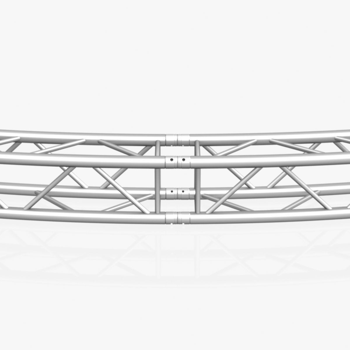 Circle Square Truss - Full diameter 1000cm 3D model_7
