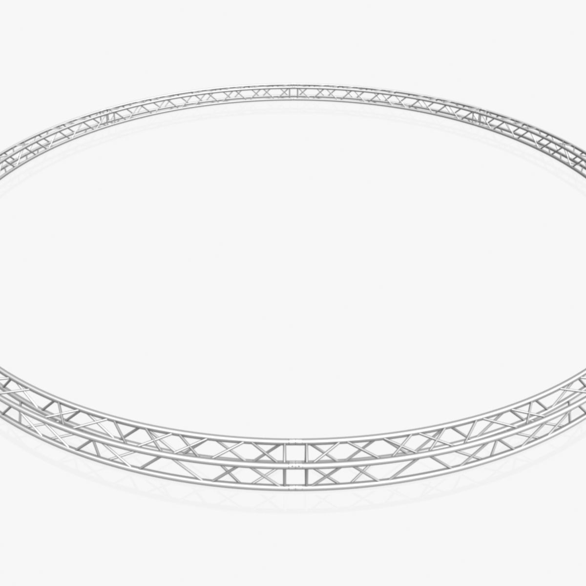 Circle Square Truss - Full diameter 1000cm 3D model_1