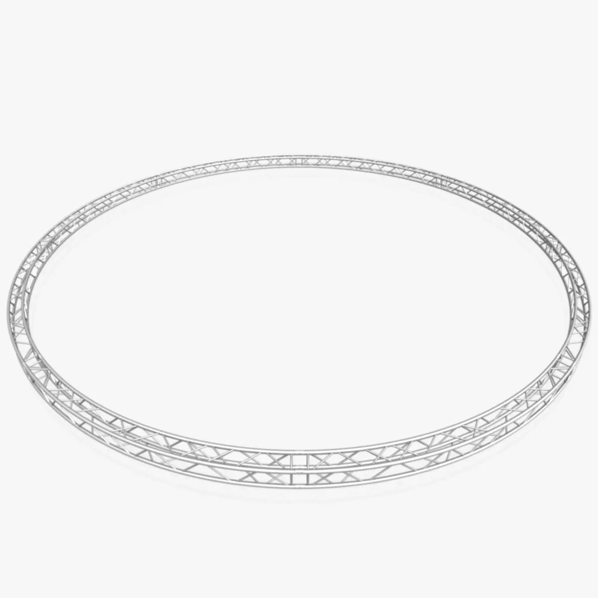 Circle Square Truss - Full diameter 1000cm 3D model_0