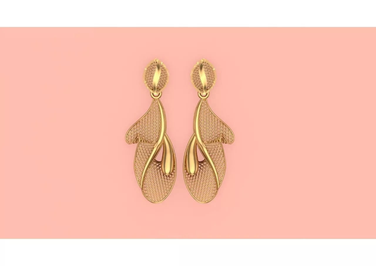 Turkish Earrings 3DM STL Jewelry CAD Models 3D print model