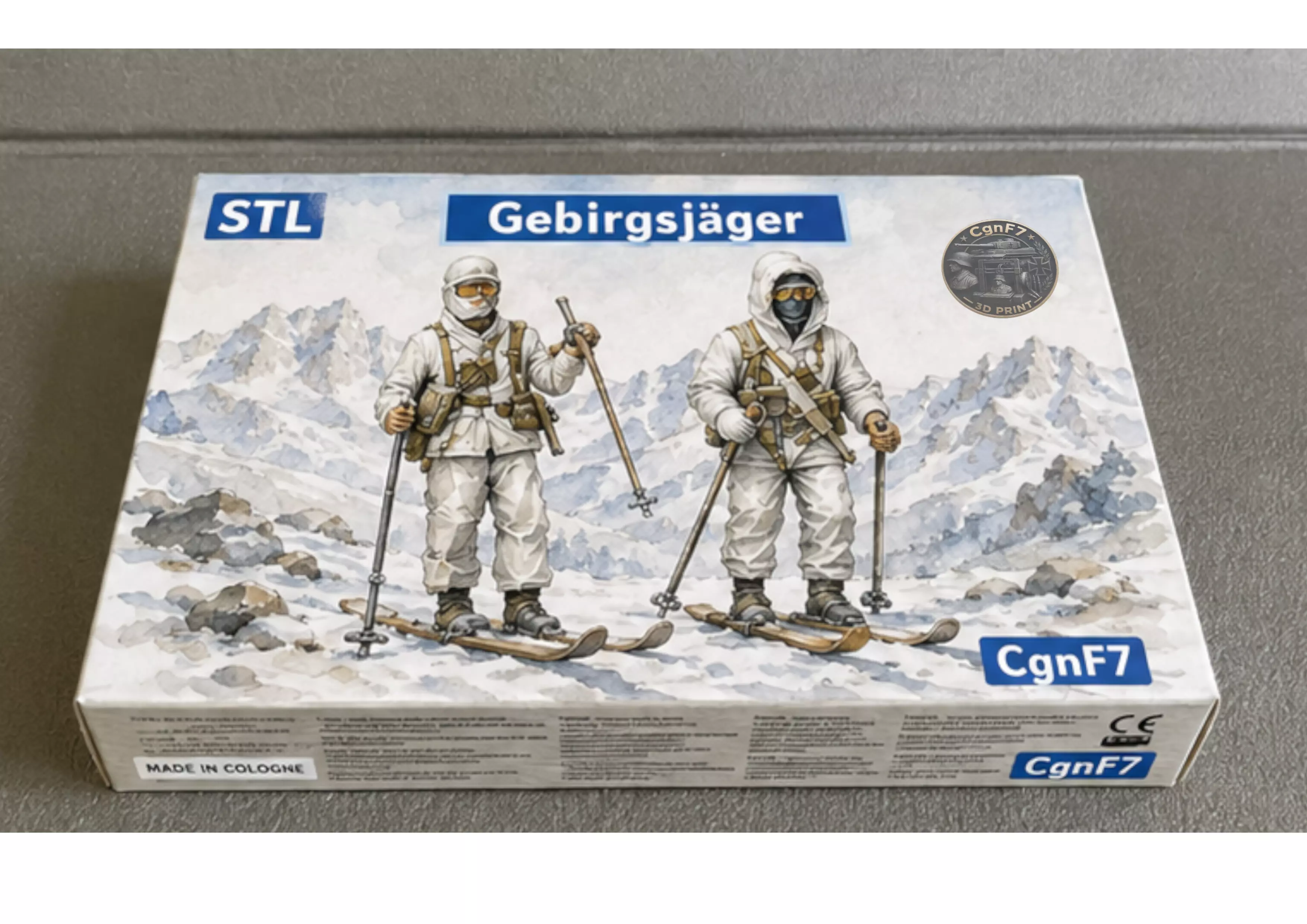 Gebirgsjaeger 3D print model