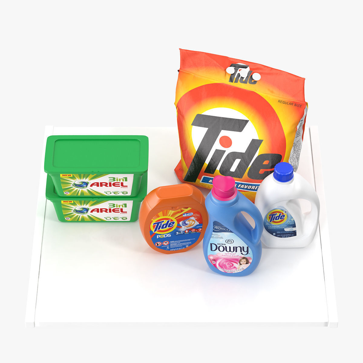 Laundry room 3D model_7