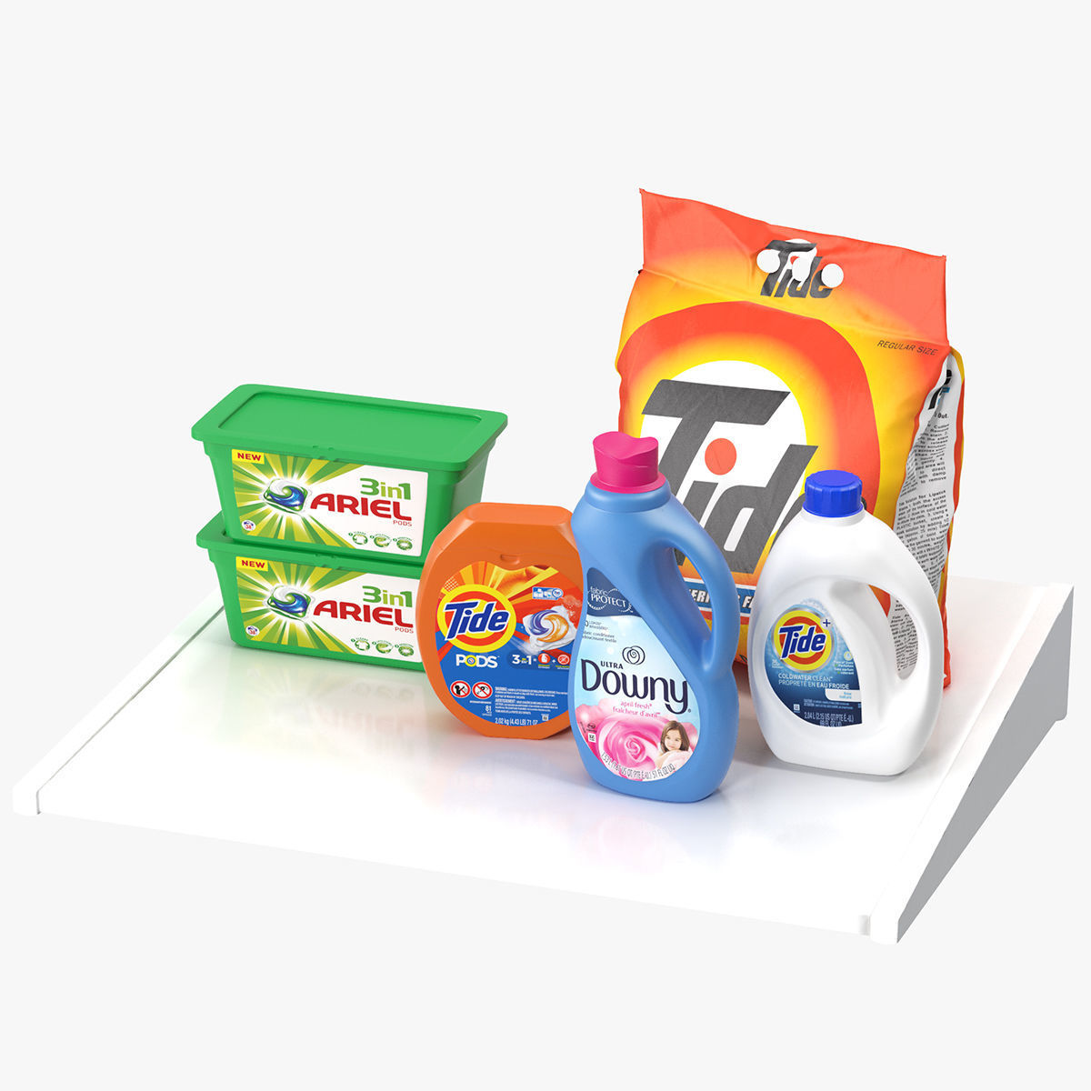 Laundry room 3D model_8