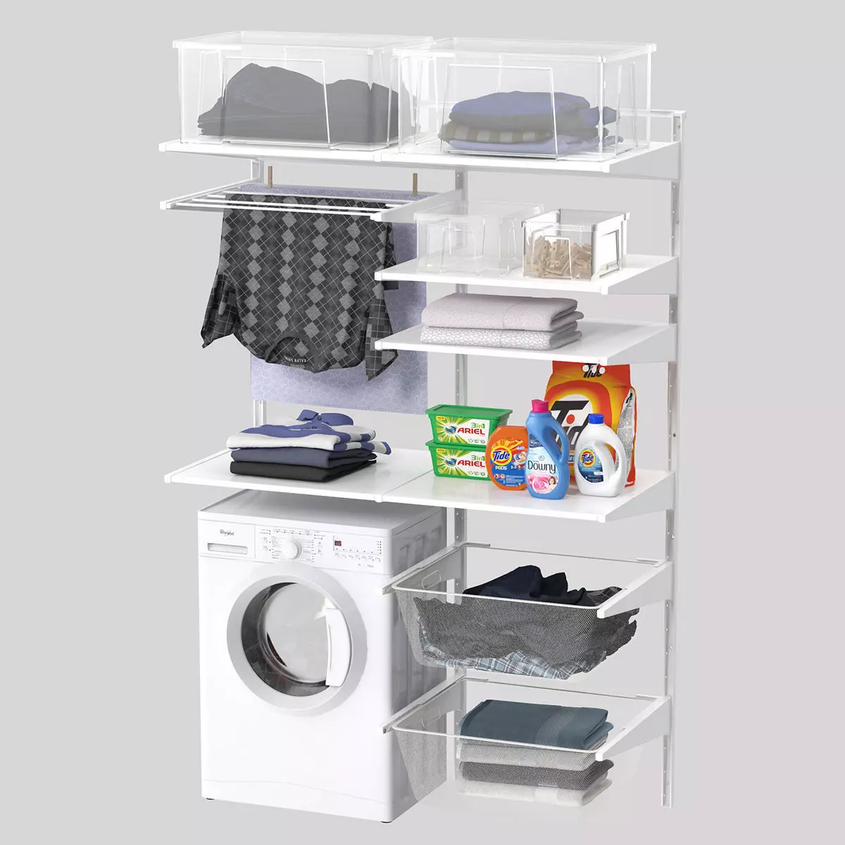 Laundry room 3D model_0