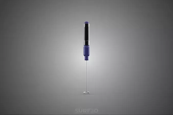 UTILITY MIXER WHISK WHISKING MILK FROTHER BLENDER FOAMER CREAM 3D model 7