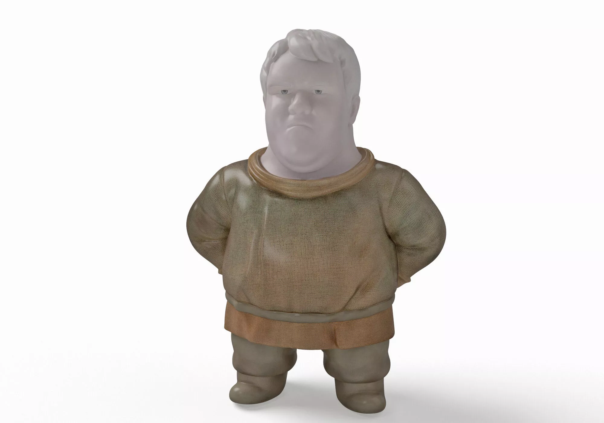 fan made printable hodor 3D print model