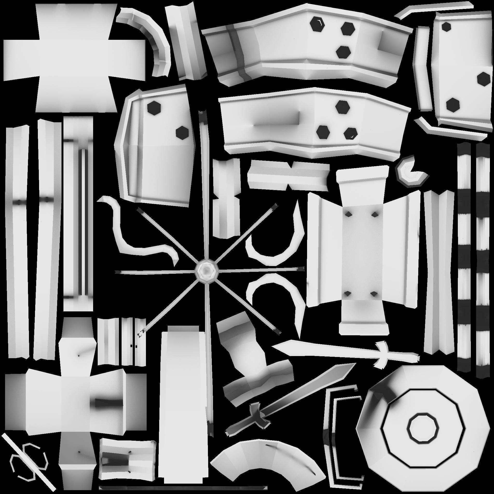 house with fireplace and chimney Low-poly 3D model_4