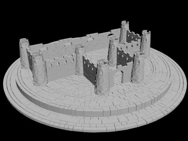 Castle Free 3D model