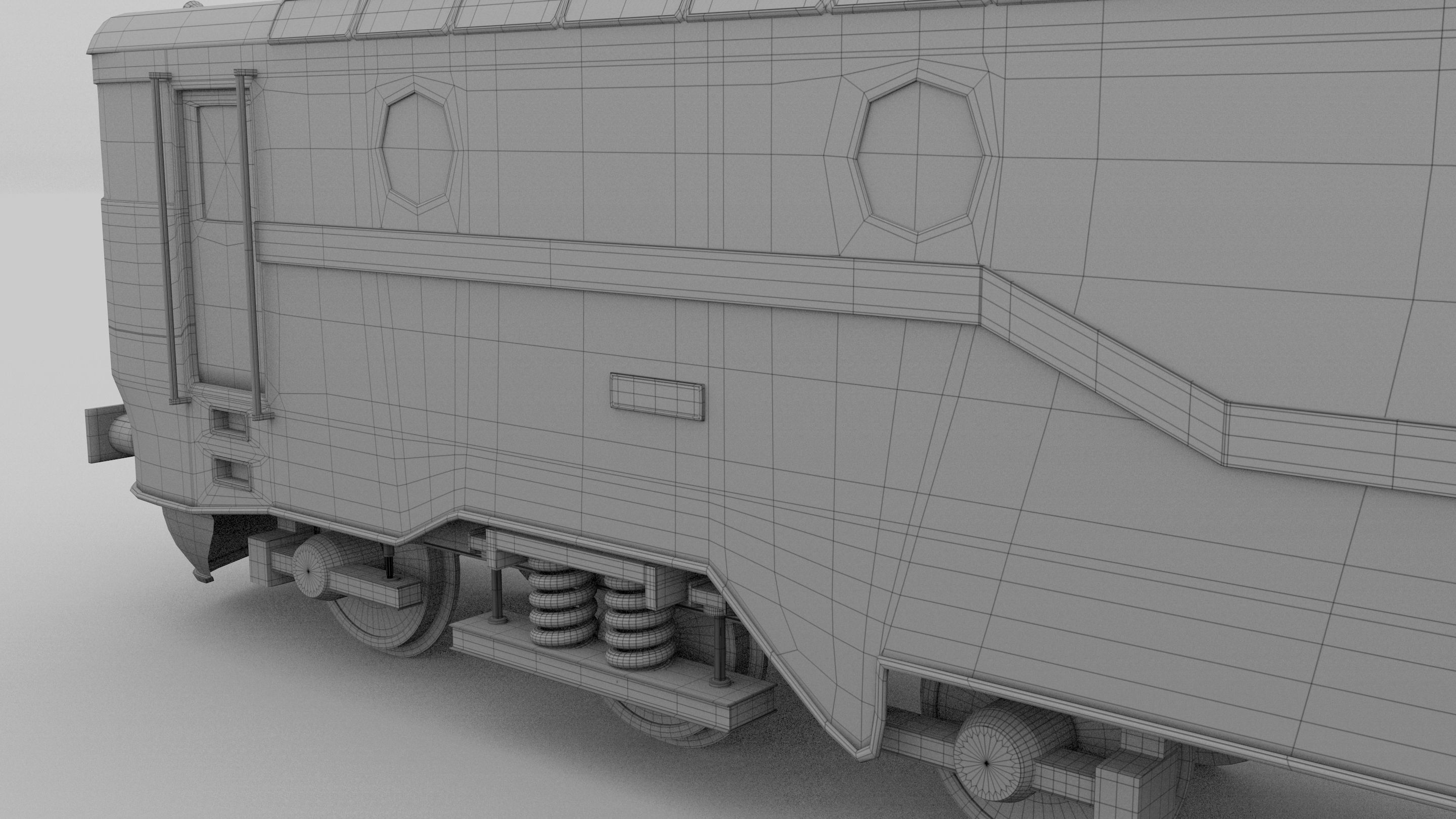 Electric Locomotive 3D model_18