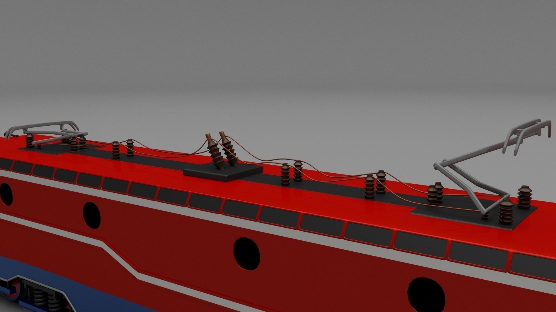 Electric Locomotive 3D model_6