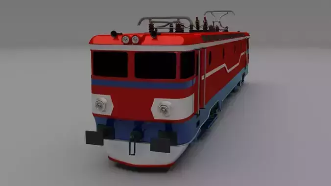 Electric Locomotive 3D model