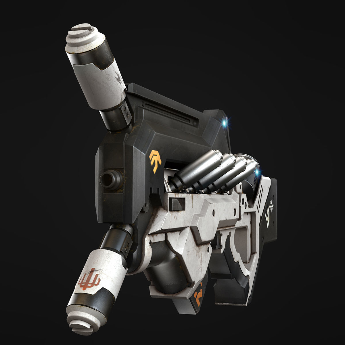 Biggun apex weapon 3D model_1