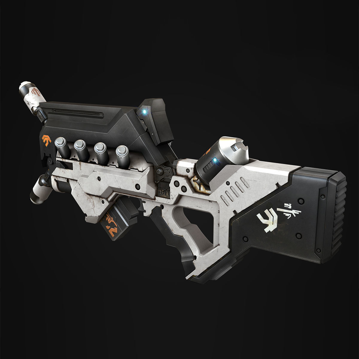 Biggun apex weapon 3D model_5