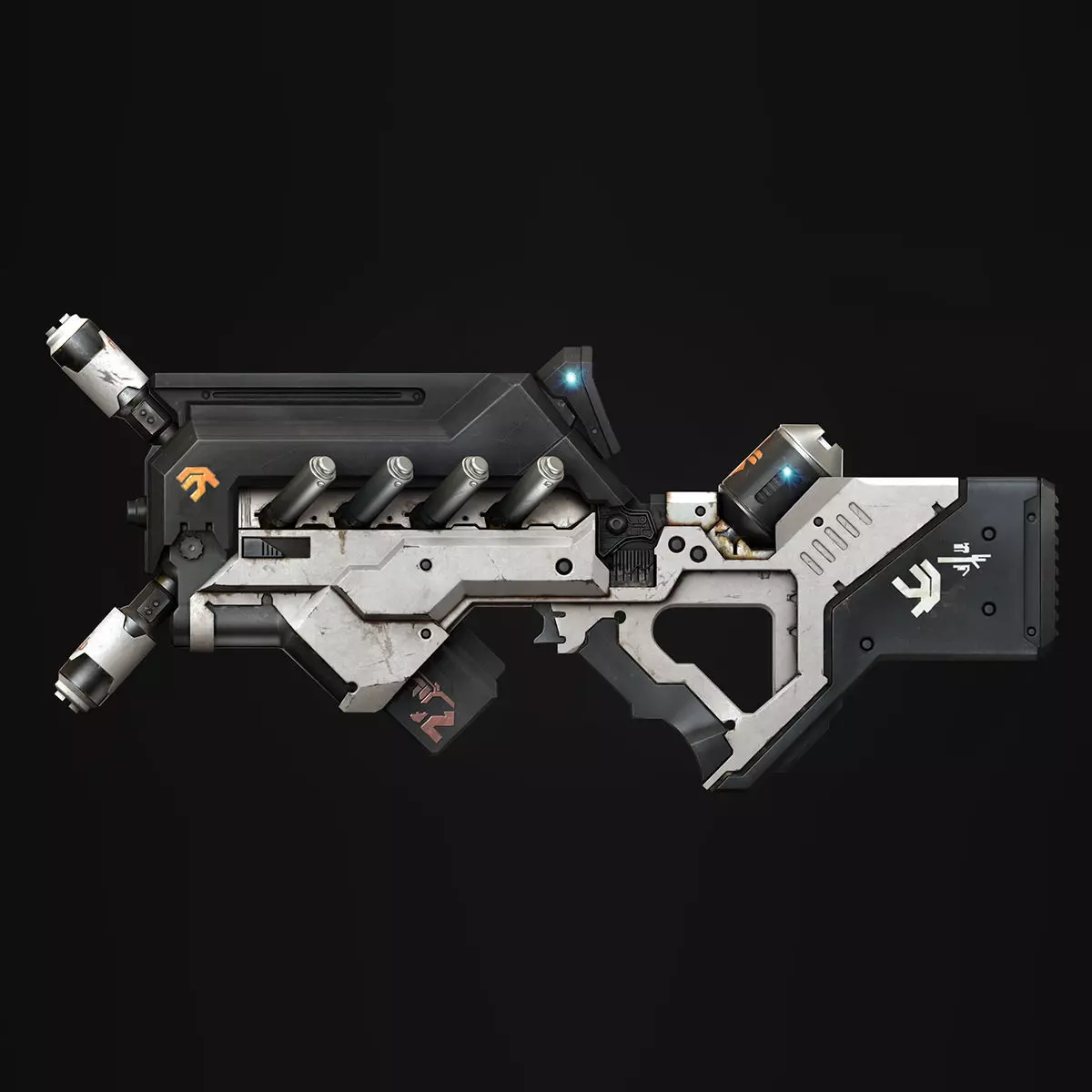 Biggun apex weapon 3D model_0