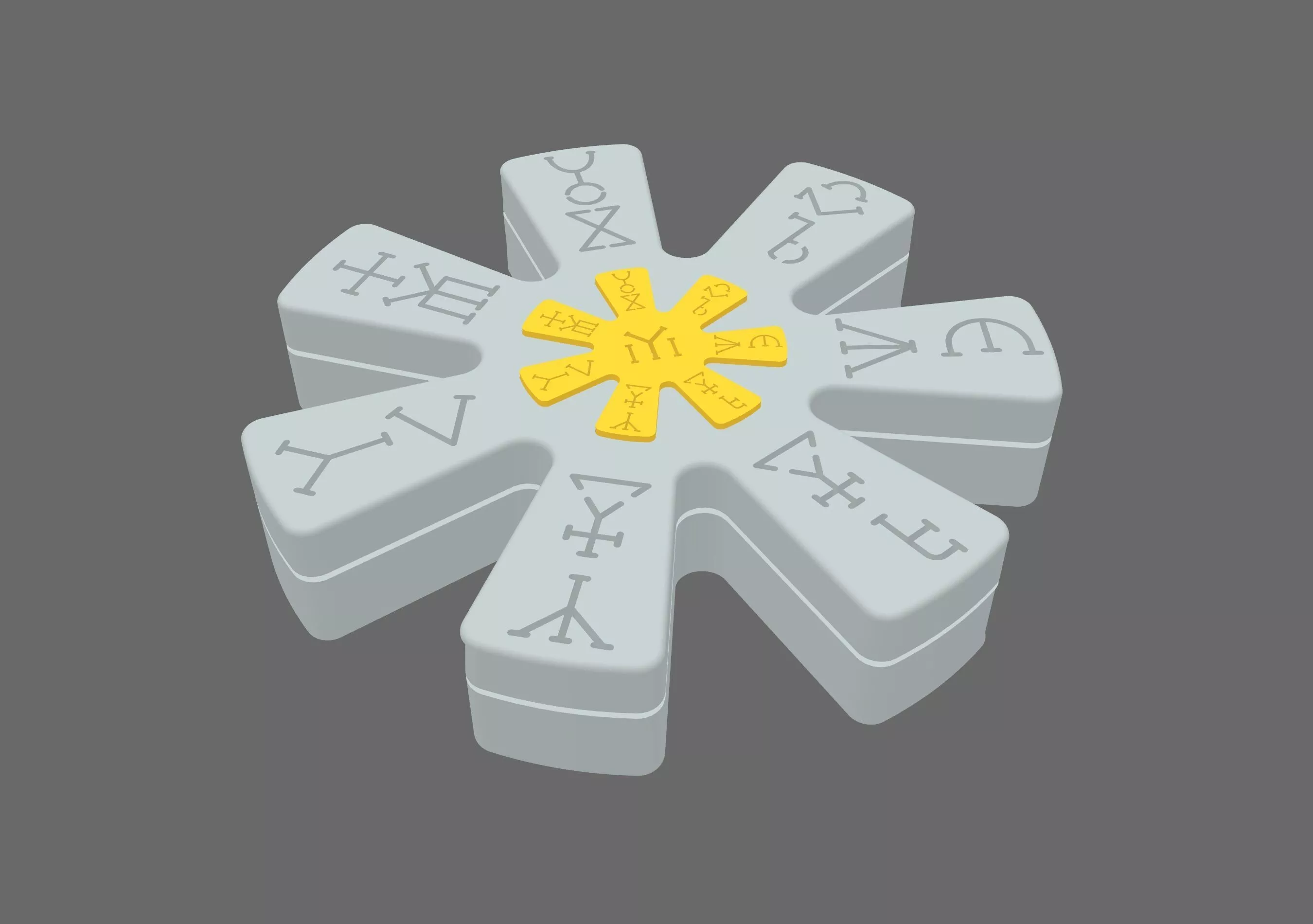 Pliska Rosette Jewelry Box 3D print model