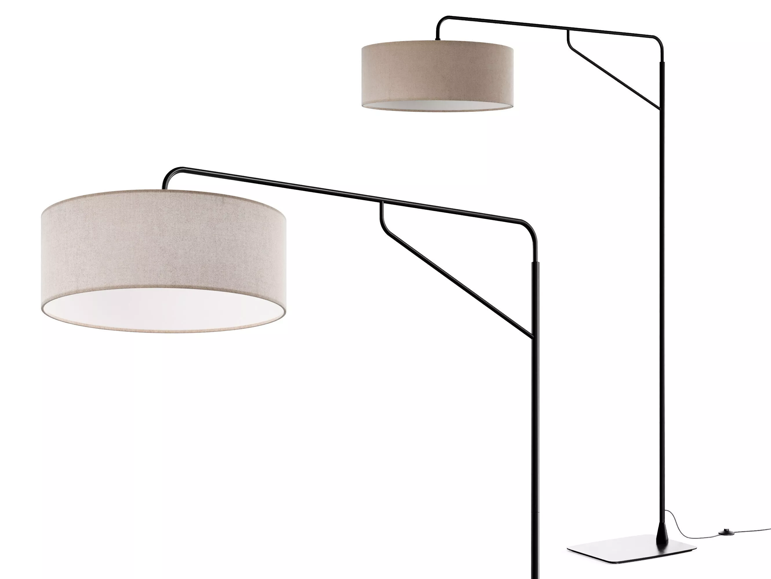 Cinqua Arch Floor Lamp by Laredout 3D model