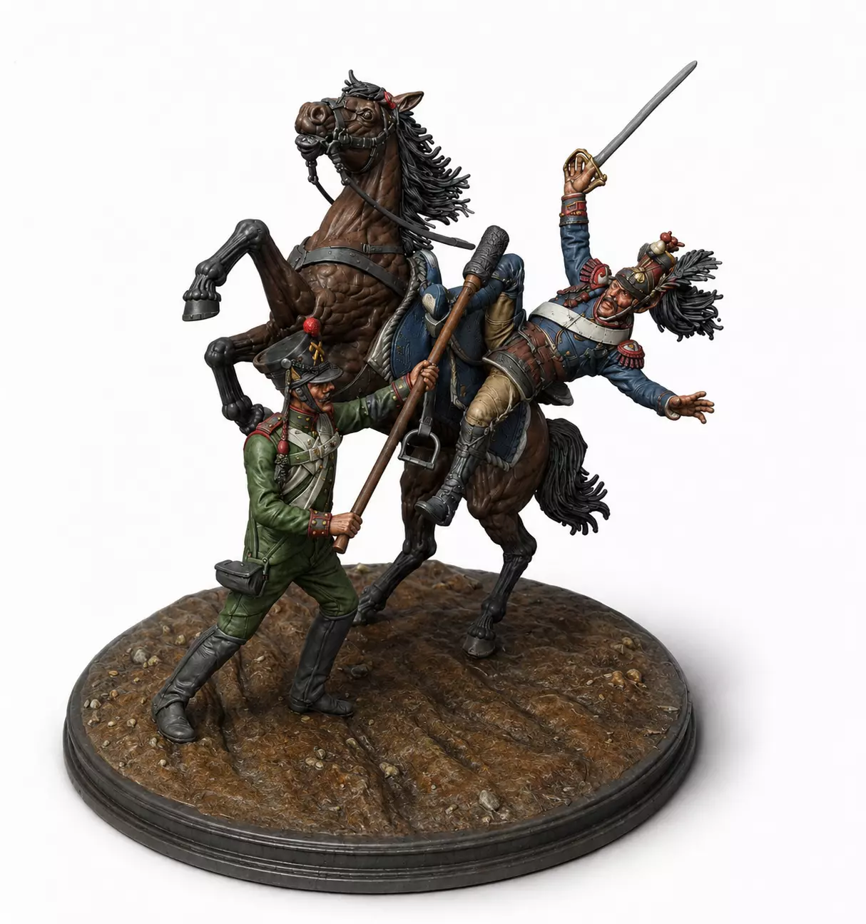 Napoleonic Wars Diorama STL 3D print model