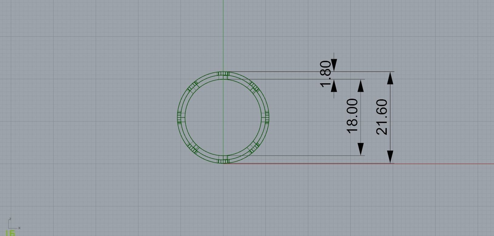 ADELA RING with enemal 3D print model_4