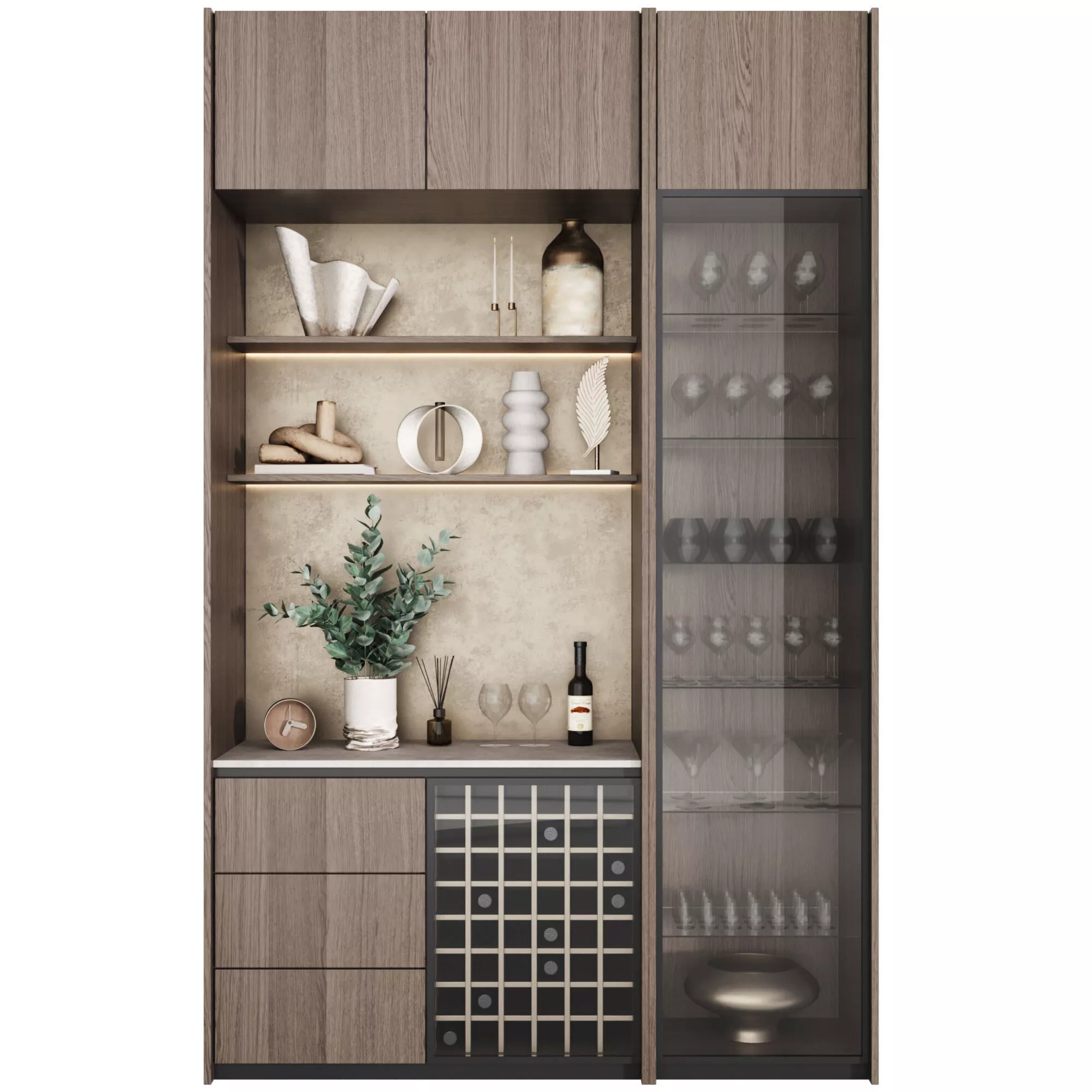 Bar - cabinet 3D model