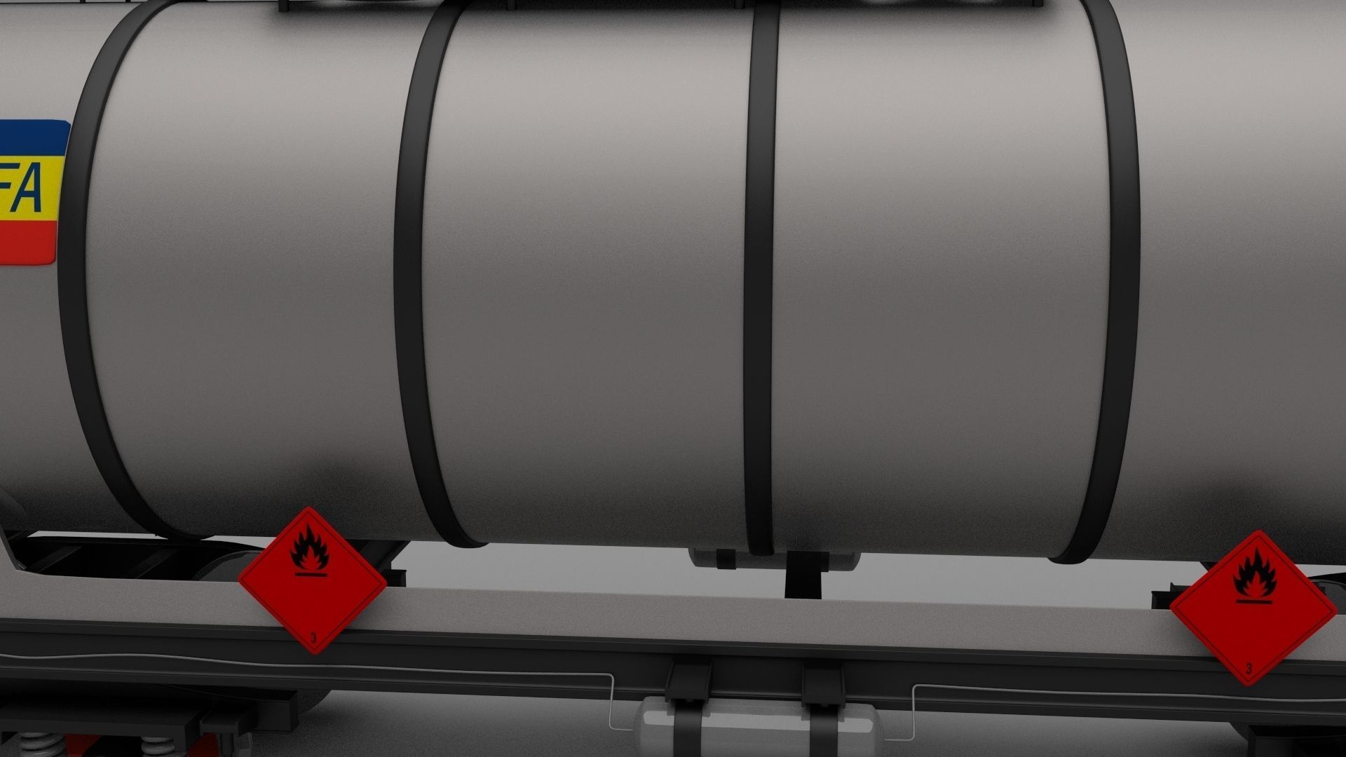 Train tanker collection 3D model_14