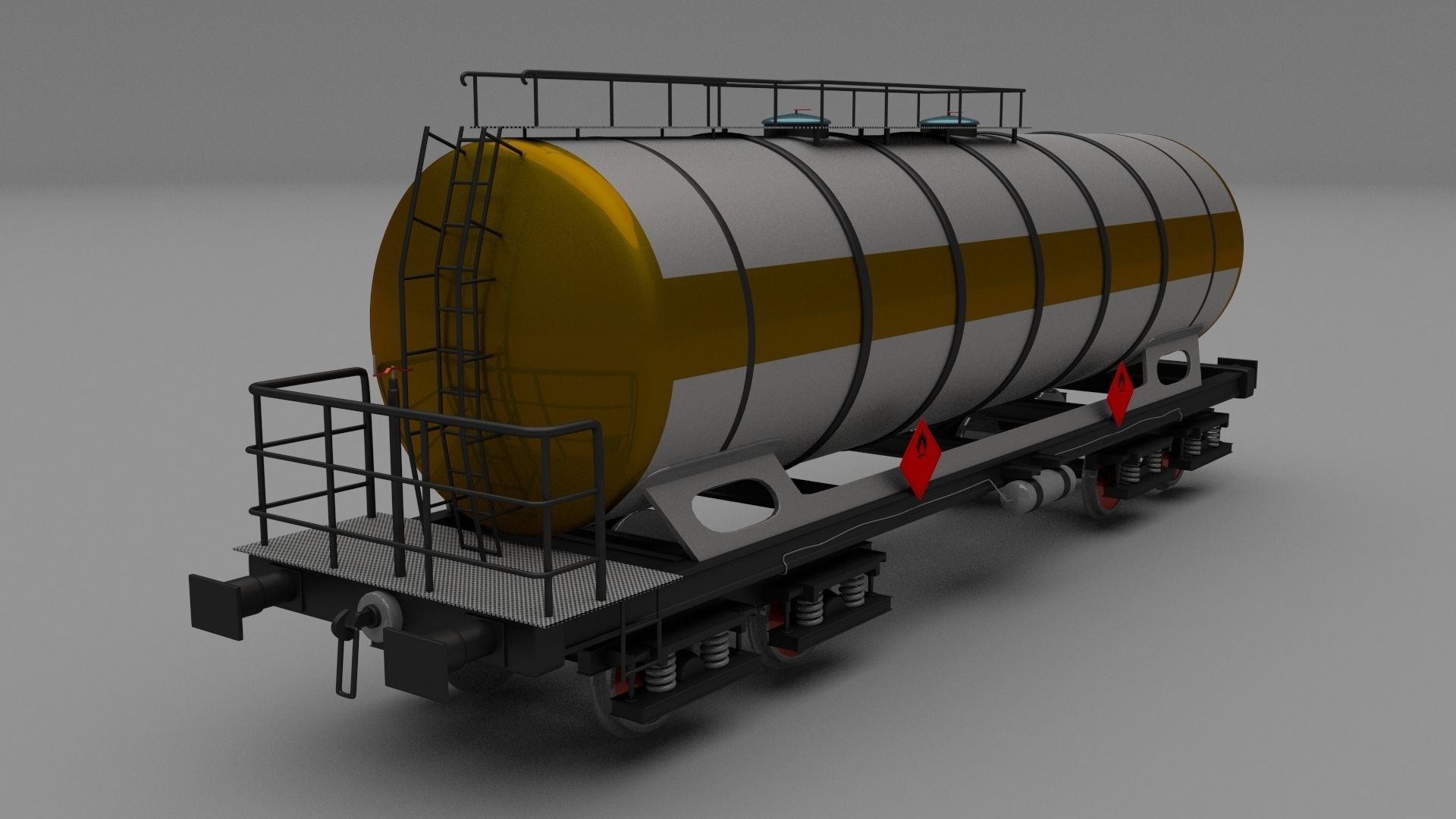 Train tanker collection 3D model_48