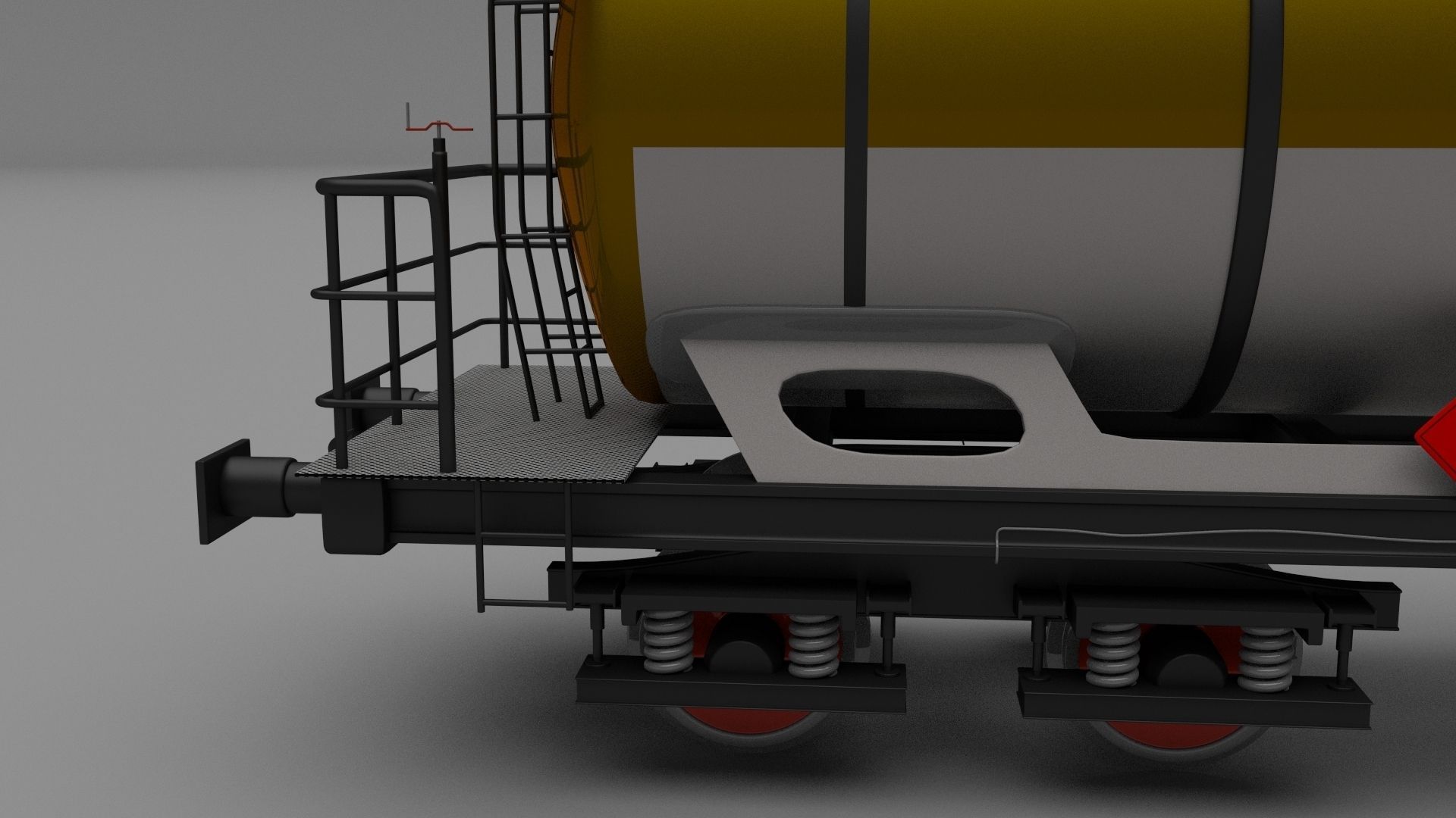 Train tanker collection 3D model_8