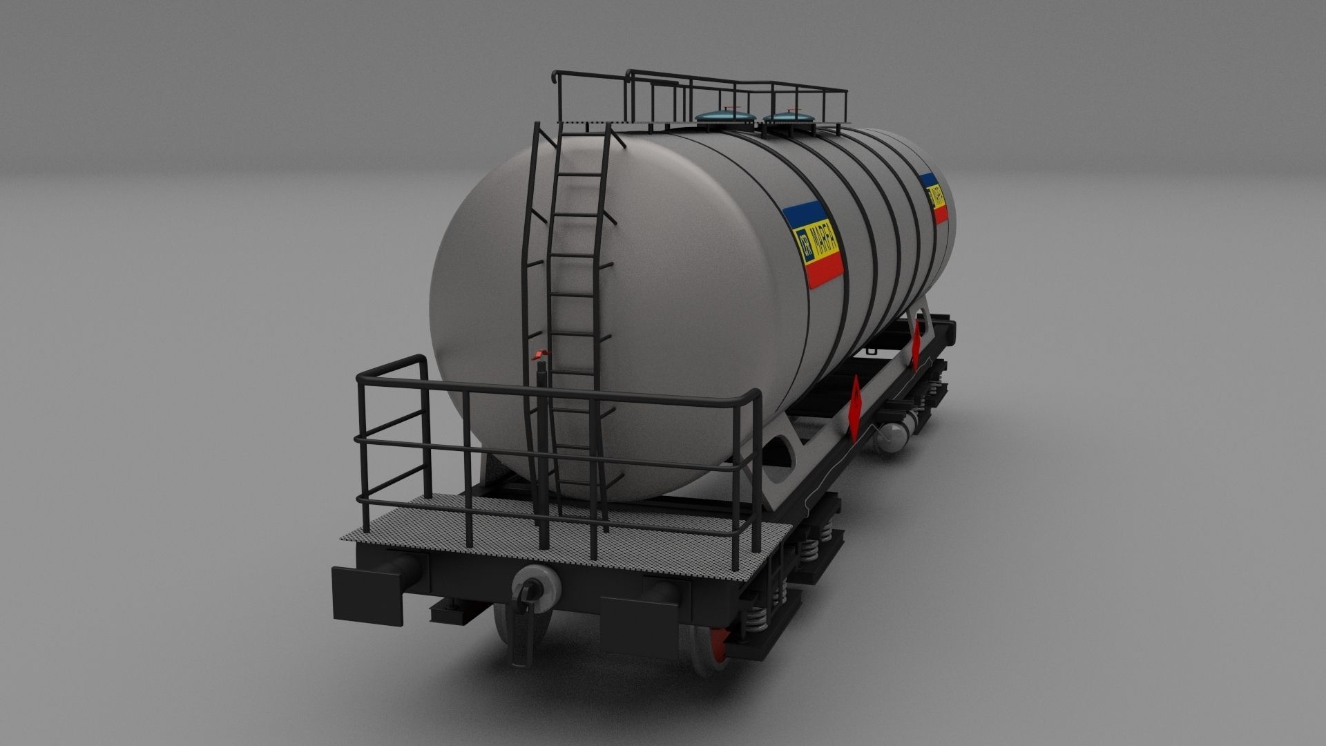 Train tanker collection 3D model_9