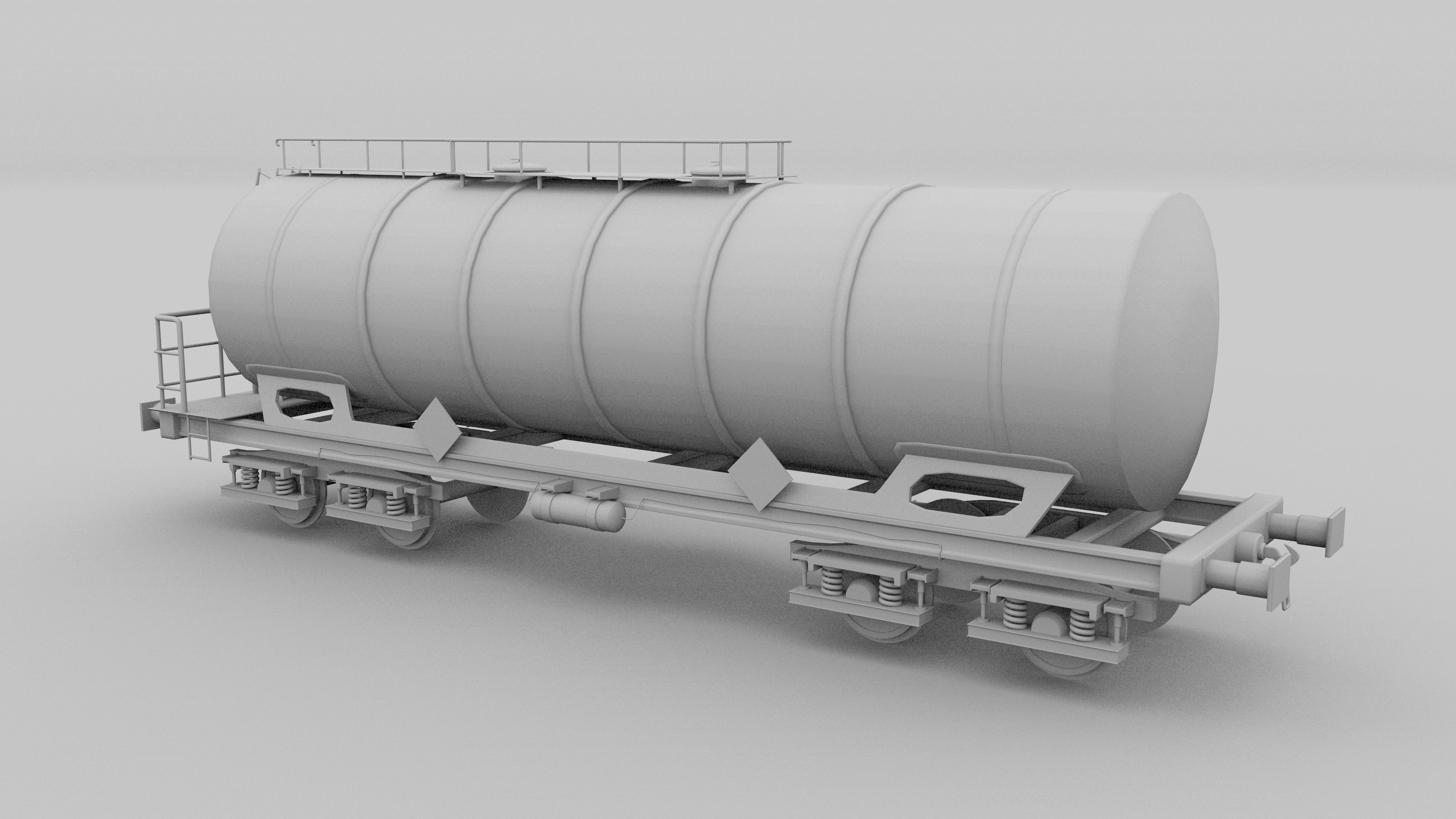 Train tanker collection 3D model_36