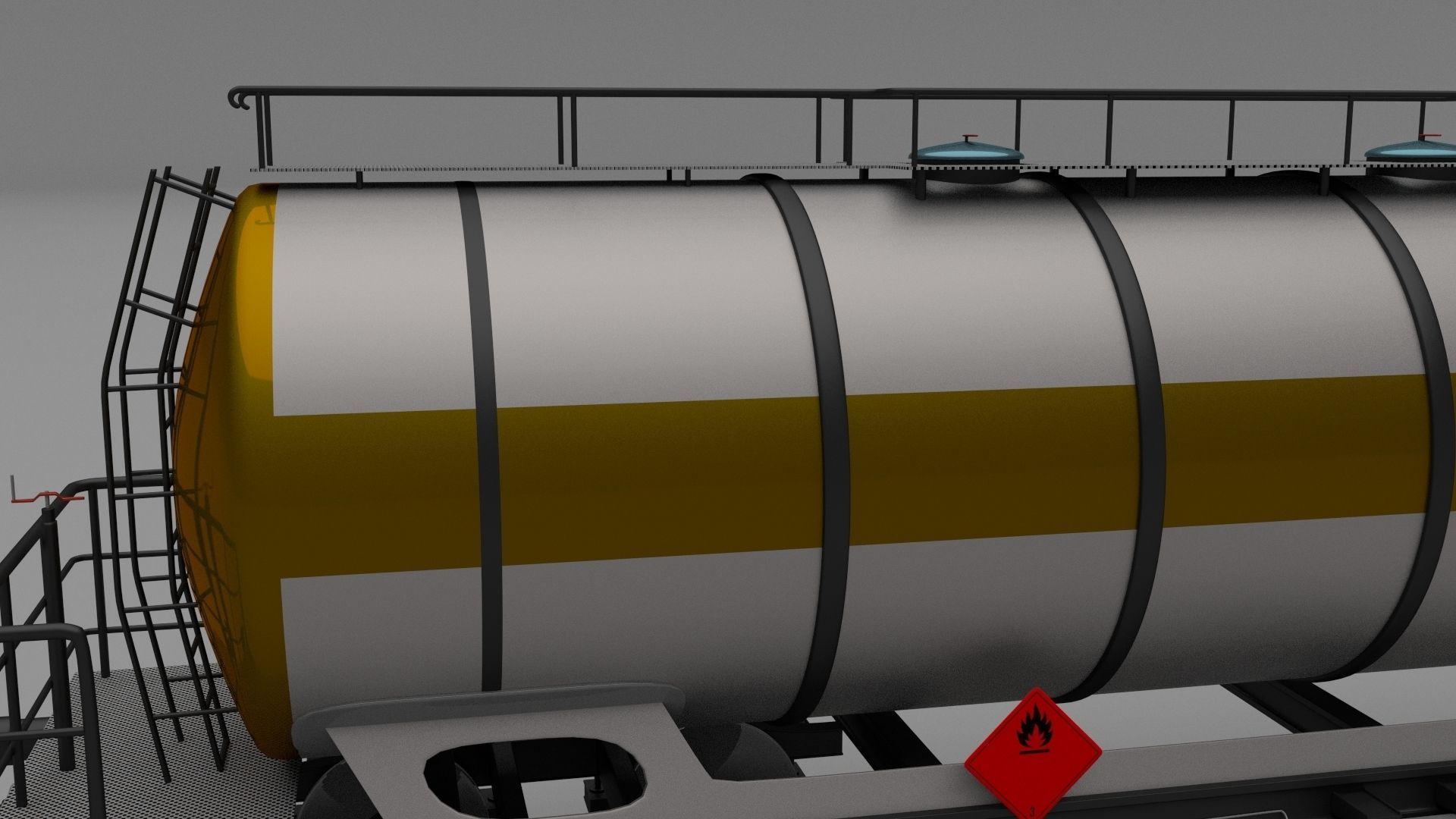 Train tanker collection 3D model_49