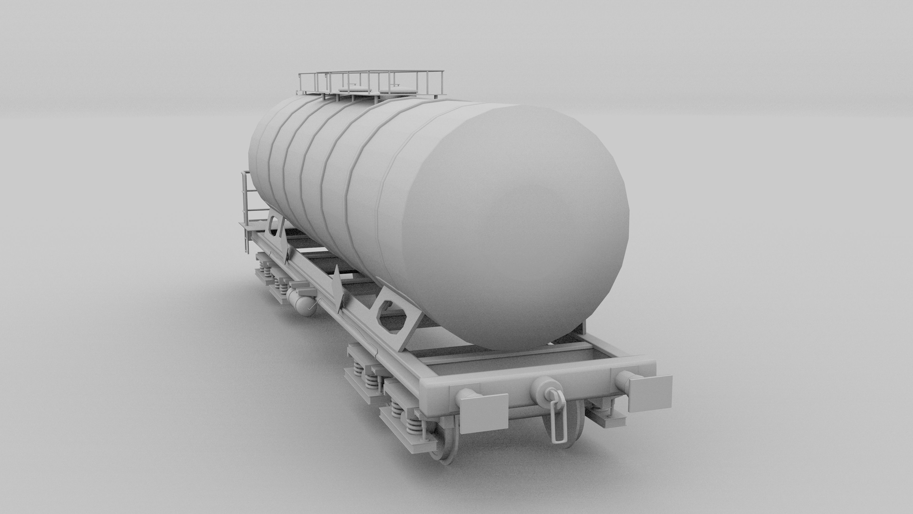 Train tanker collection 3D model_35