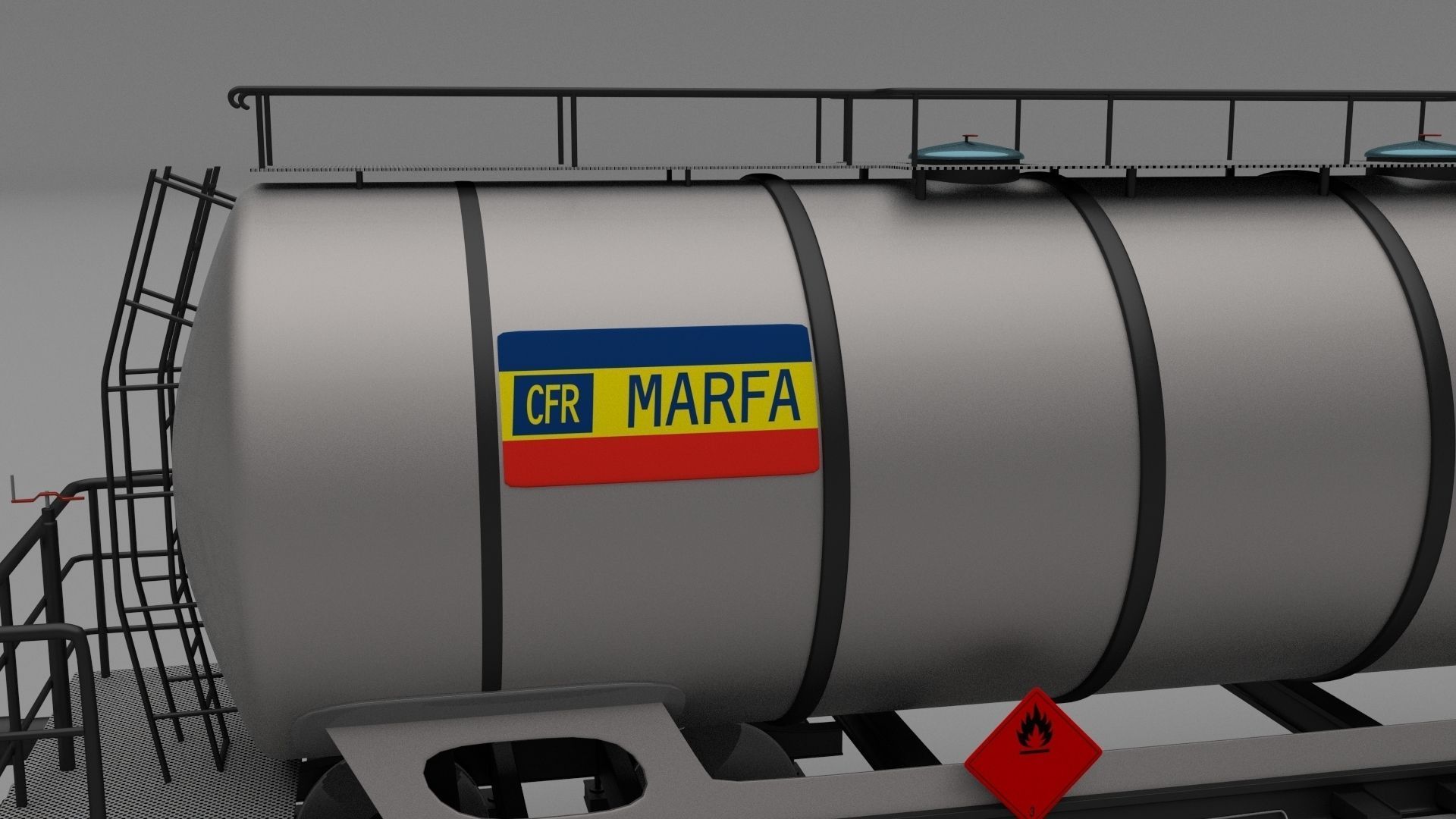 Train tanker collection 3D model_15