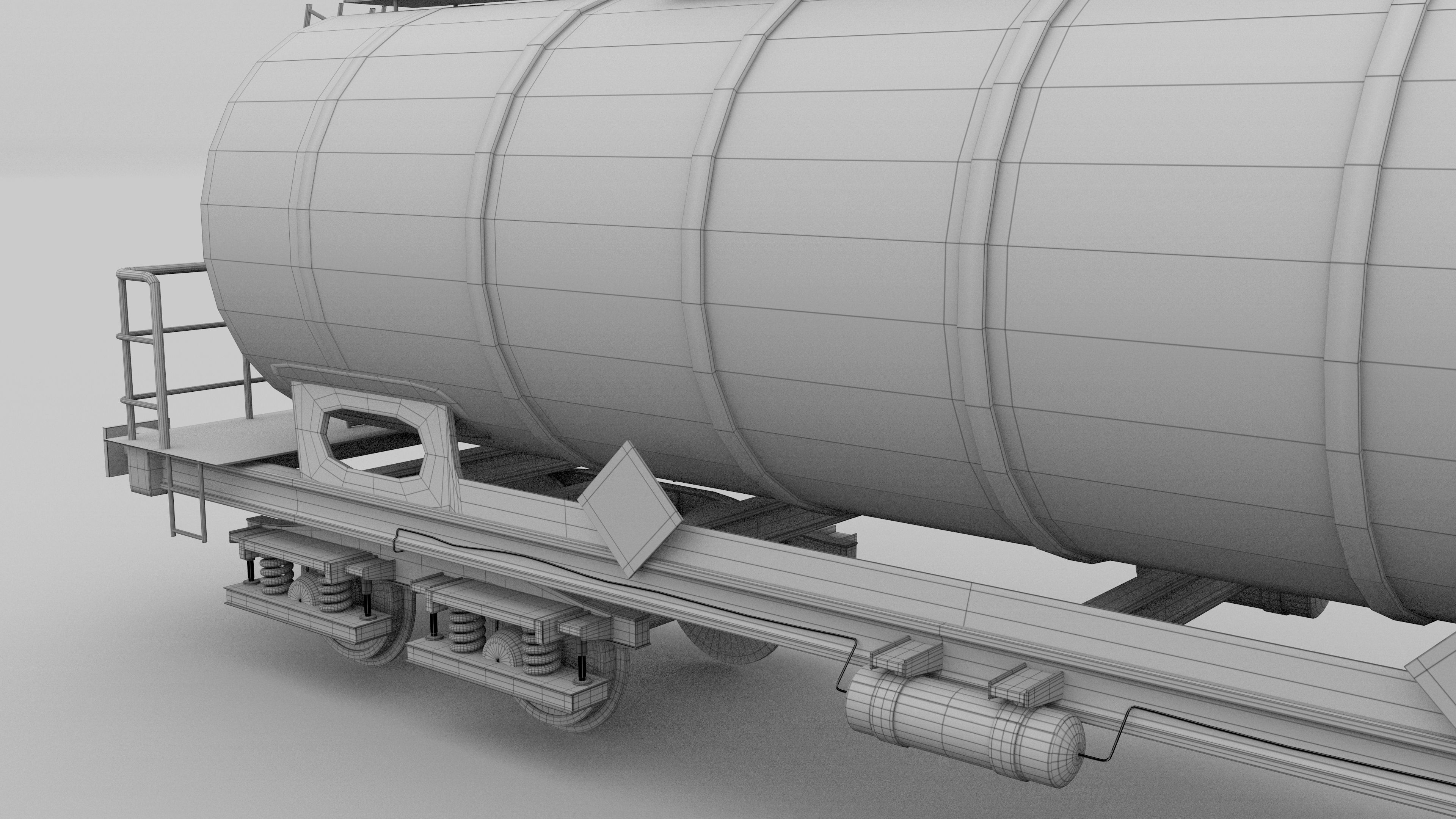 Train tanker collection 3D model_46
