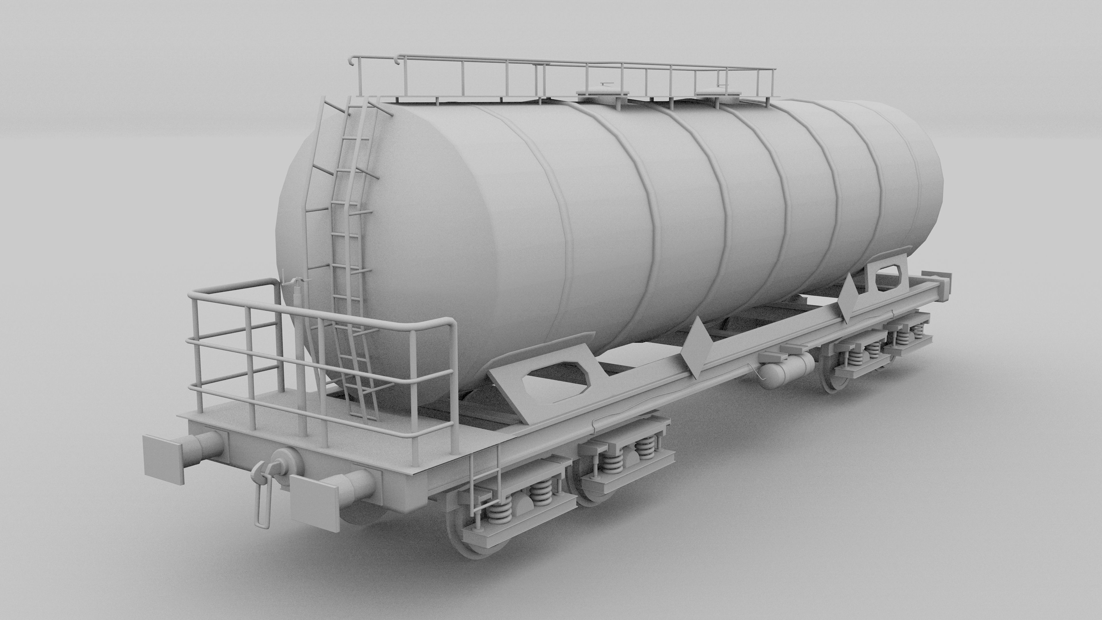 Train tanker collection 3D model_34