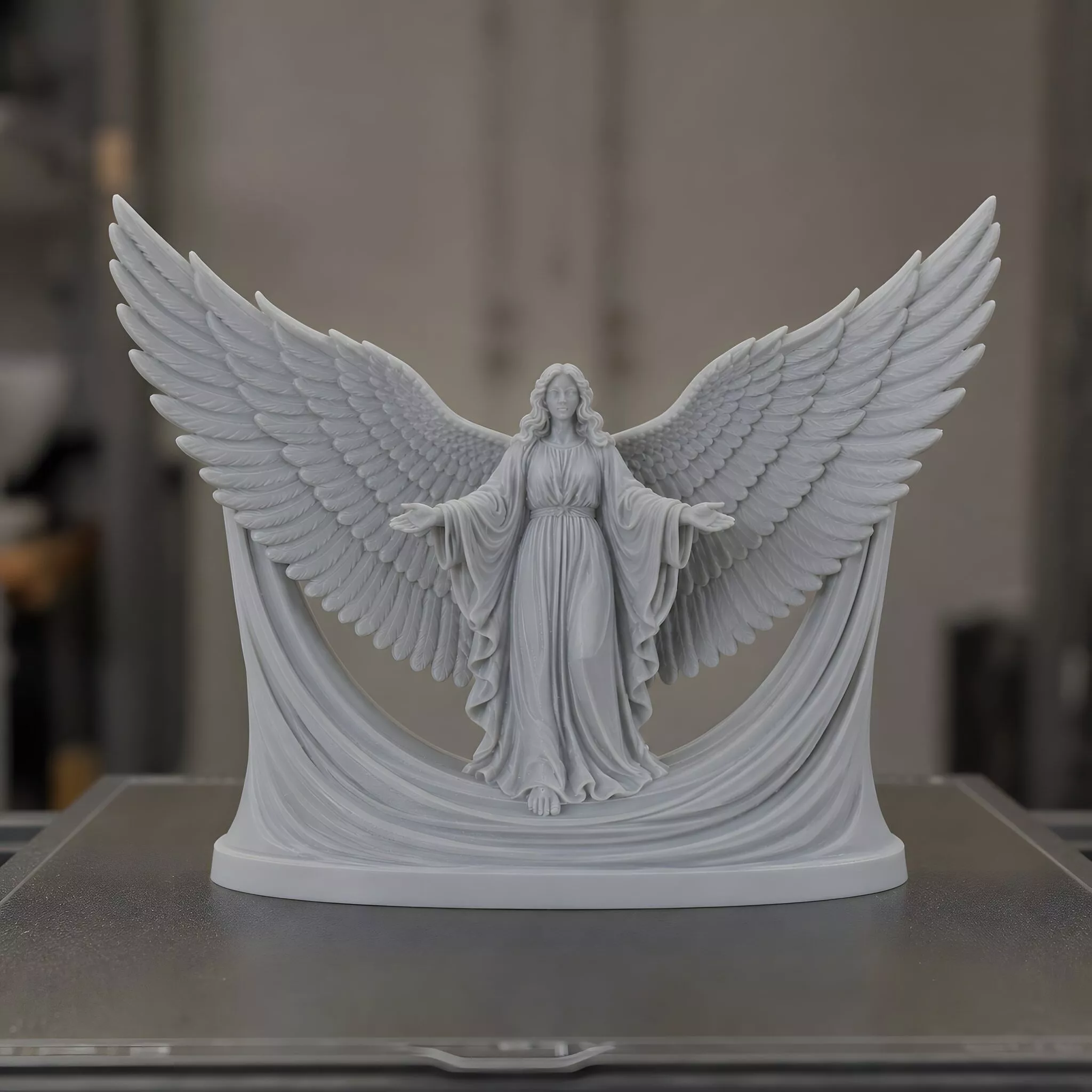 Angel Sacred Sculpture 3D Print Model 3D print model