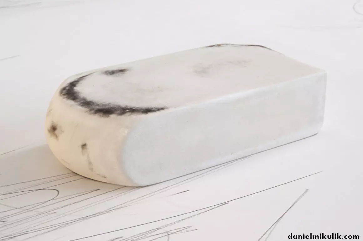 Pencil Eraser 3D model_0