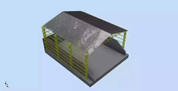 Roof steel construction