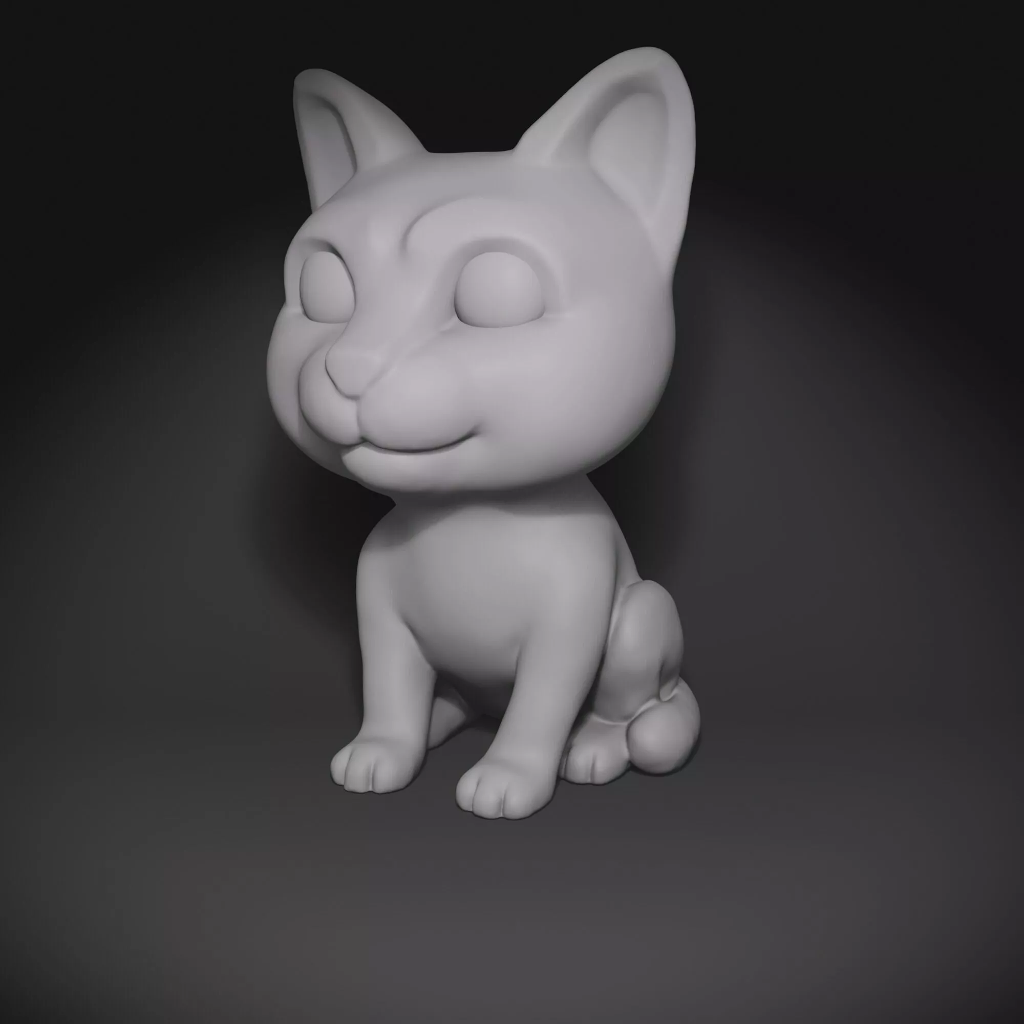 Cat minature Free 3D print model
