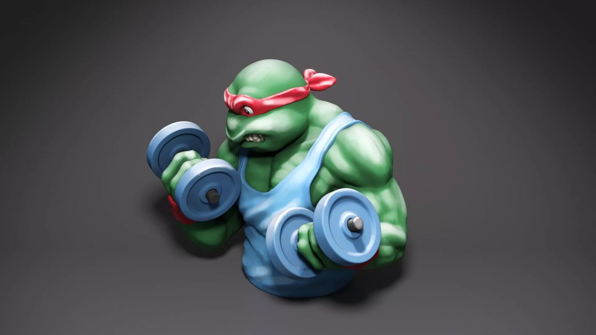 Cartoon Turtle 3D print model