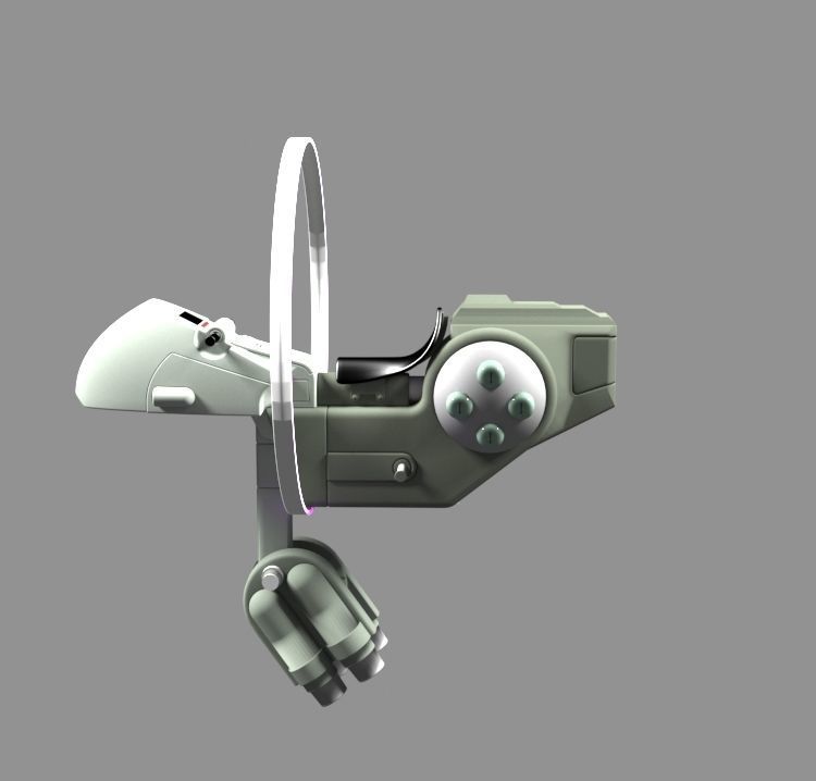 Wormhole glider 3D model_2
