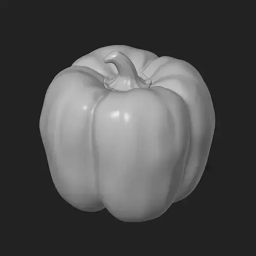 Bell Pepper 3D print model 7