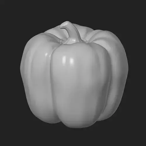 Bell Pepper 3D print model 5