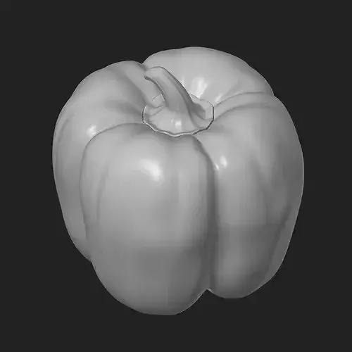 Bell Pepper 3D print model 4